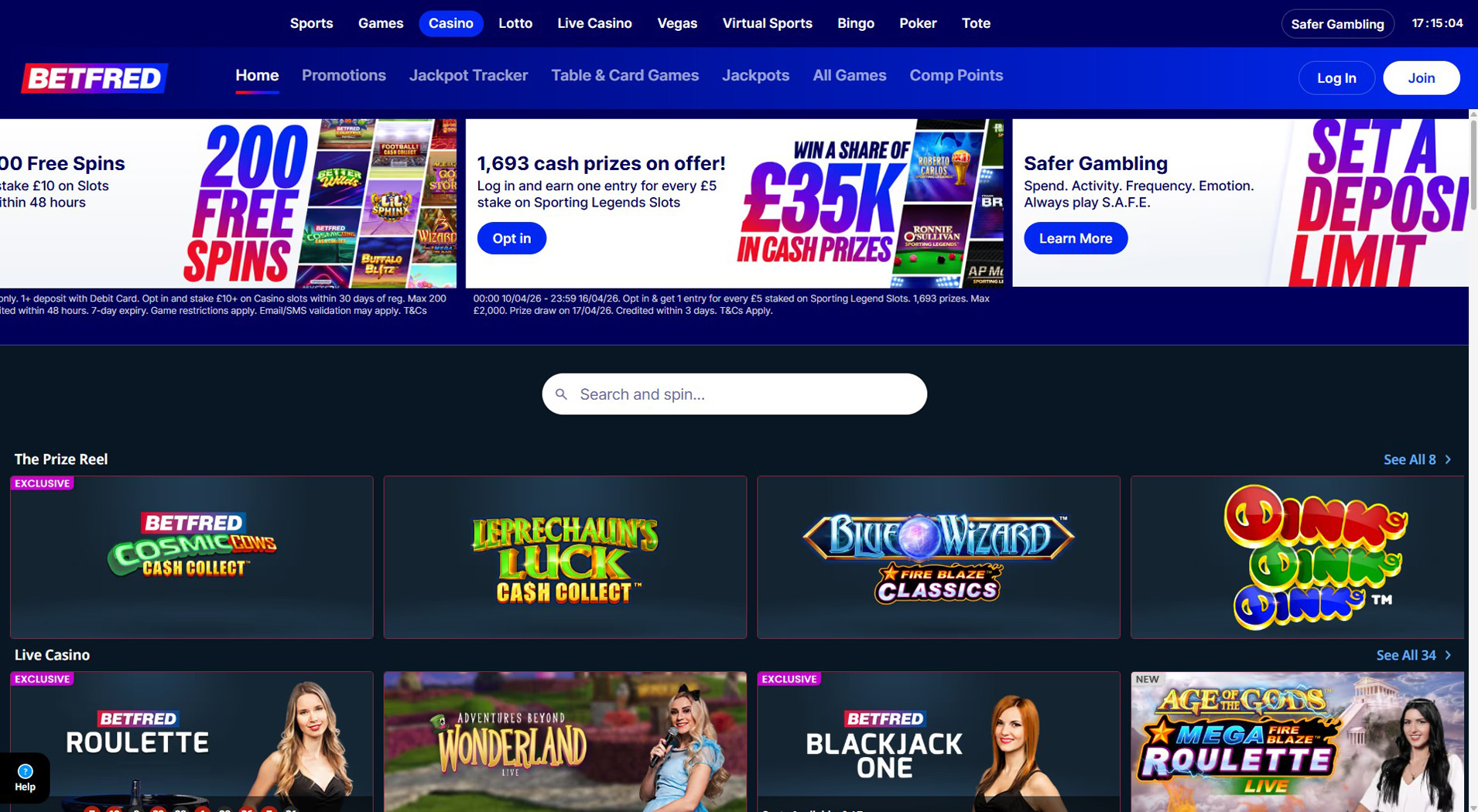 2. Betfred