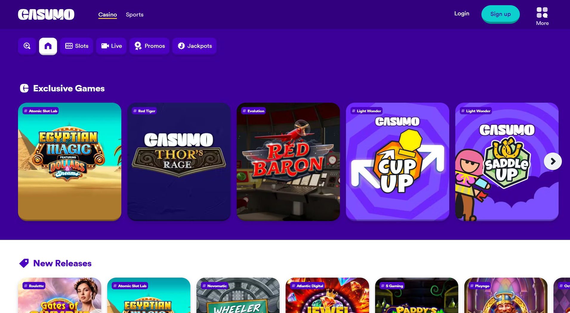 4. Casumo - Trusted AstroPay Casino Option